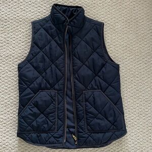 Navy JCrew Vest